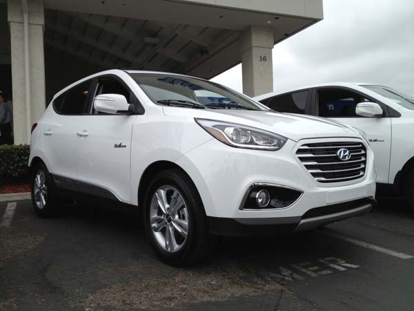 Hyundai Tucson White 2015