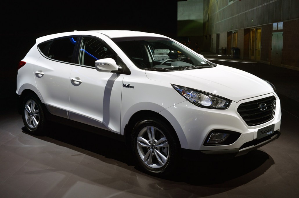 Hyundai Tucson White 2015