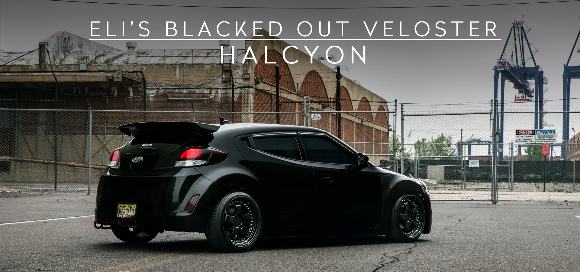 Hyundai Veloster Blacked Out