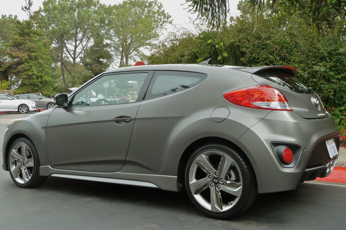 Hyundai Veloster Matte Gray