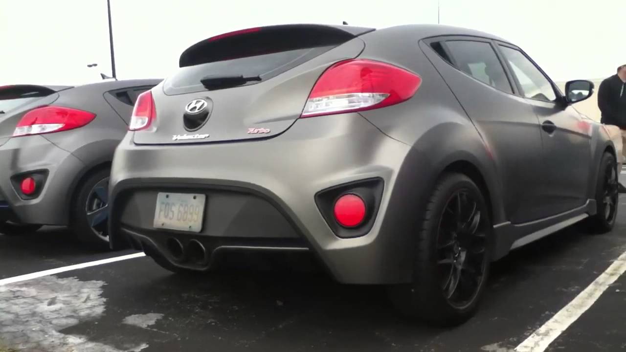 Hyundai Veloster Matte Grey
