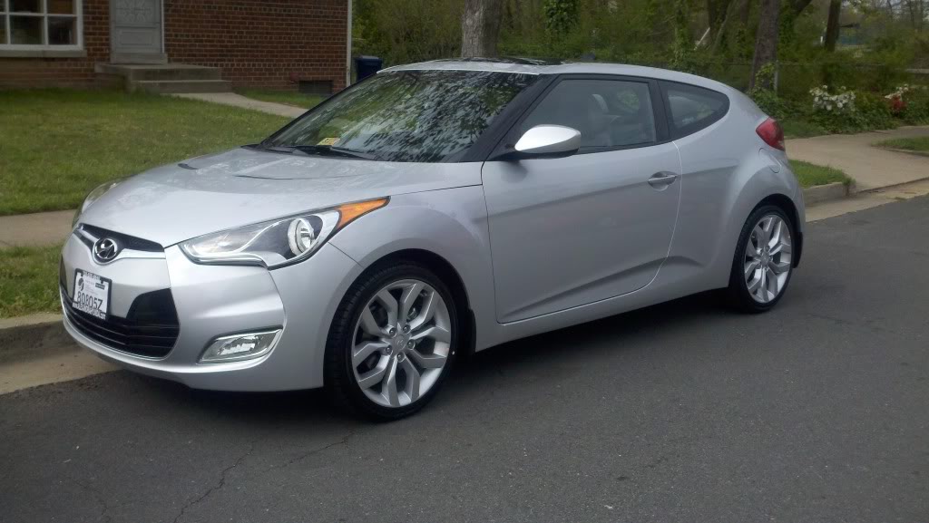 Hyundai Veloster Silver