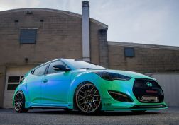 Hyundai Veloster Slammed