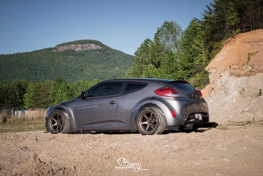 Hyundai Veloster Stanced