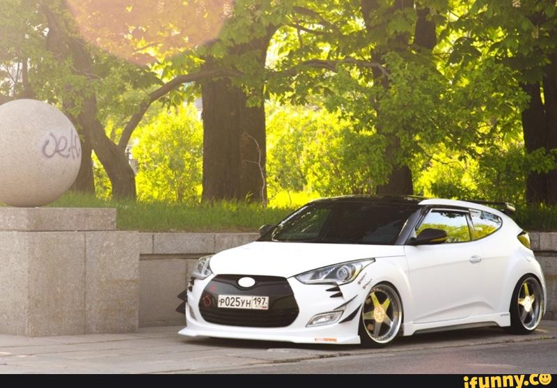 Hyundai Veloster Stanced