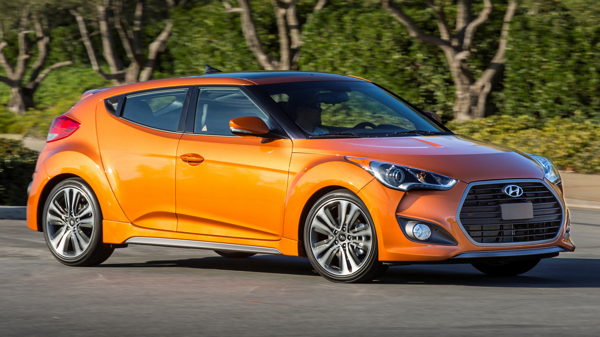Hyundai Veloster Turbo Orange