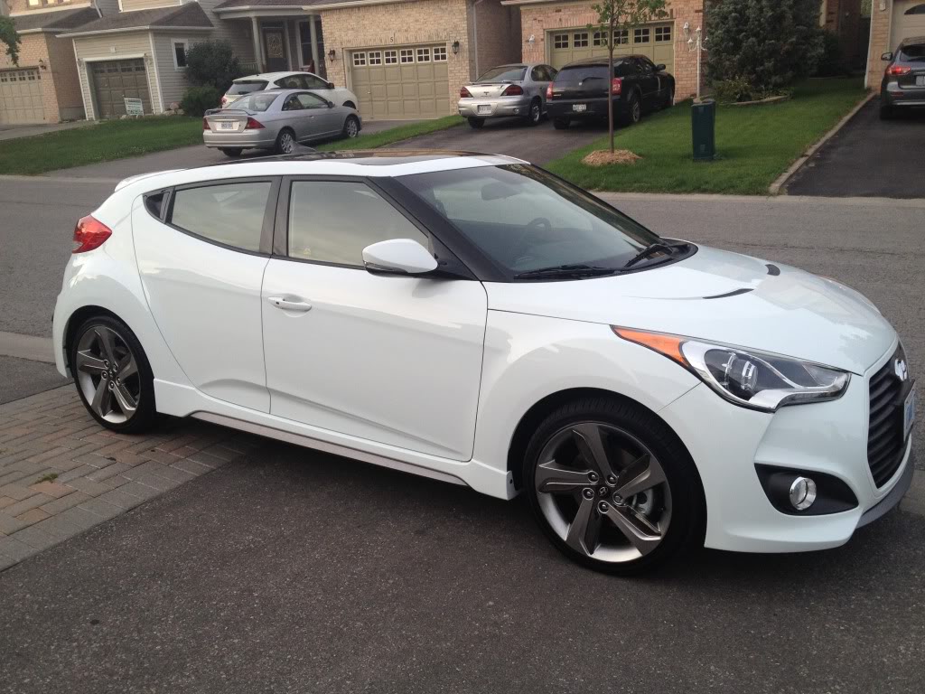 Hyundai Veloster Turbo White