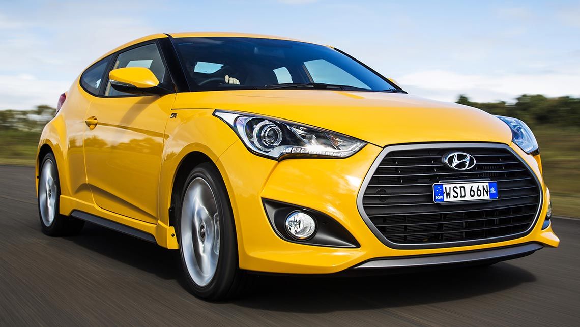 Hyundai Veloster Turbo Yellow