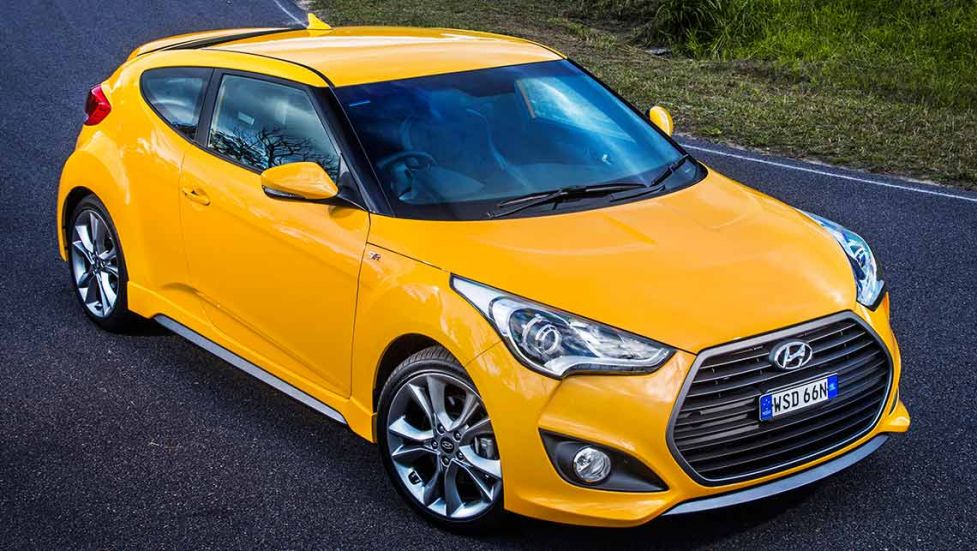 Hyundai Veloster Turbo Yellow
