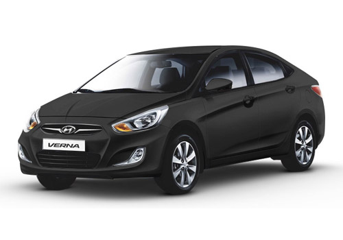 Hyundai Verna Black 2015