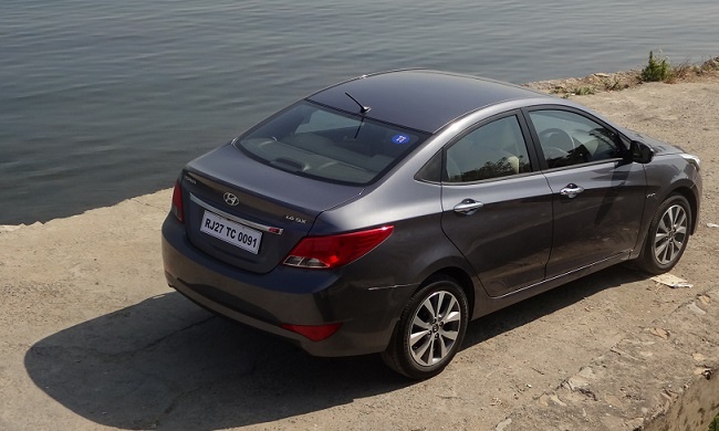 Hyundai Verna Black 2015