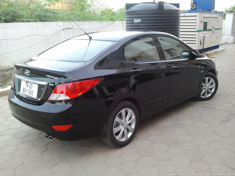 Hyundai Verna Black