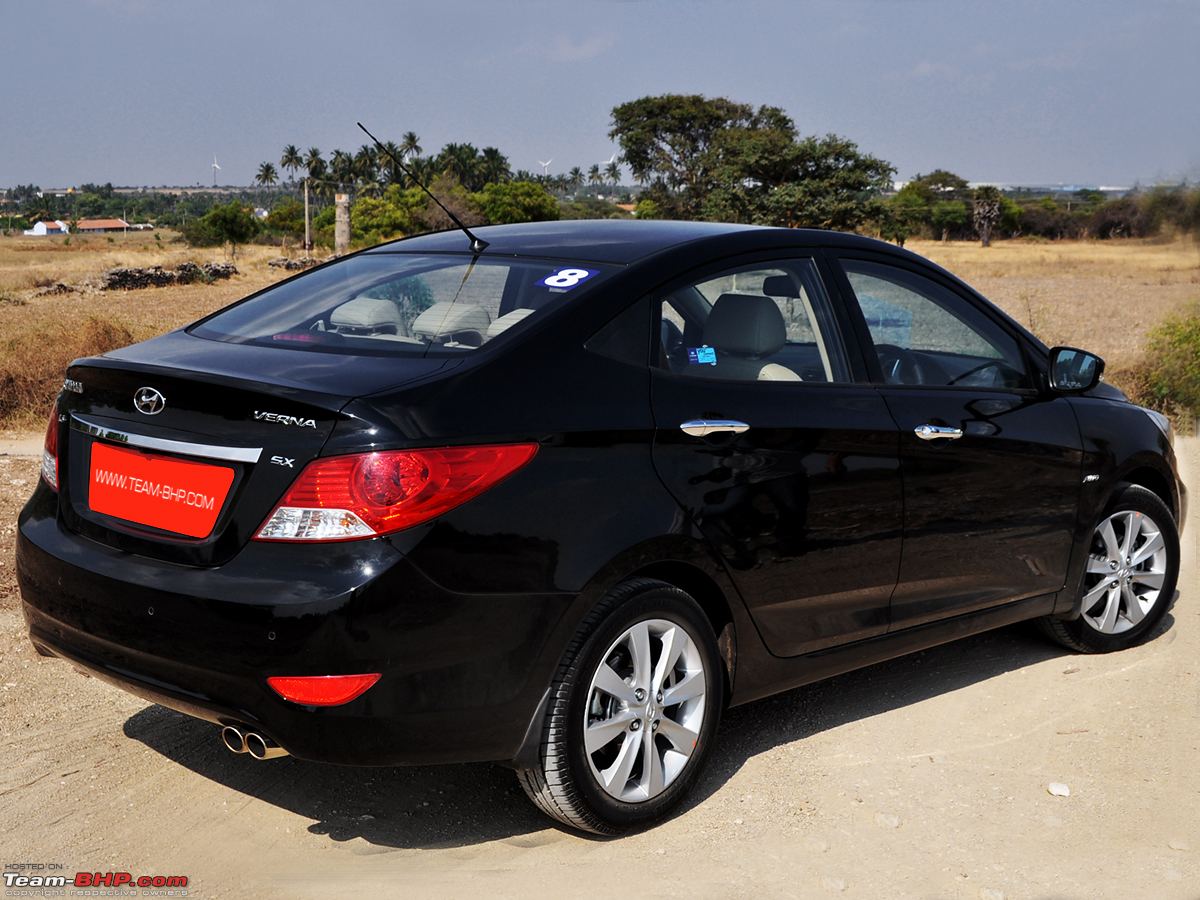 Hyundai Verna Black Hyundai Verna Black