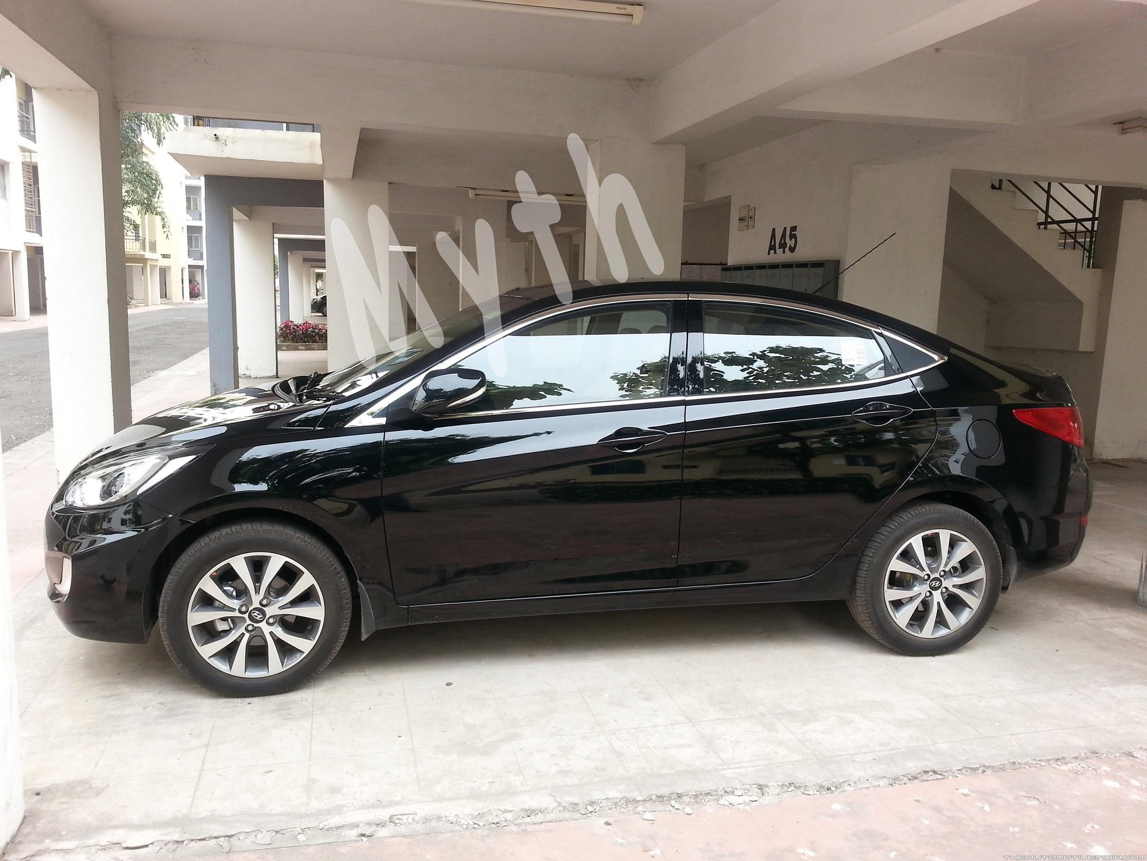 Hyundai Verna Black