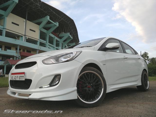 Hyundai Verna Modified