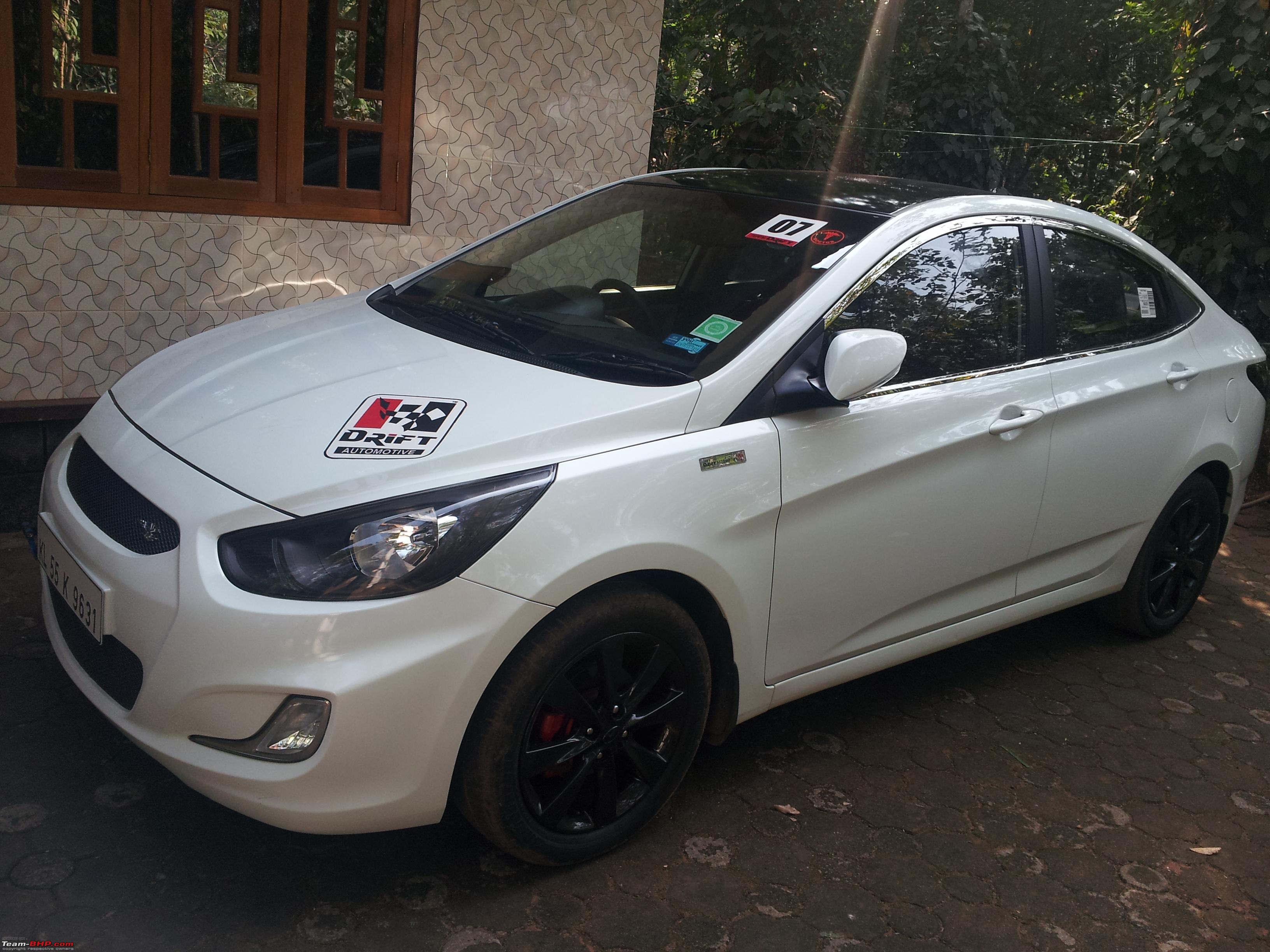 Hyundai Verna Modified