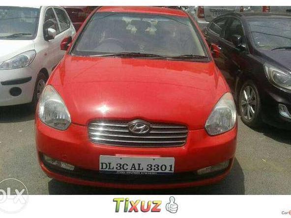 Hyundai Verna Red