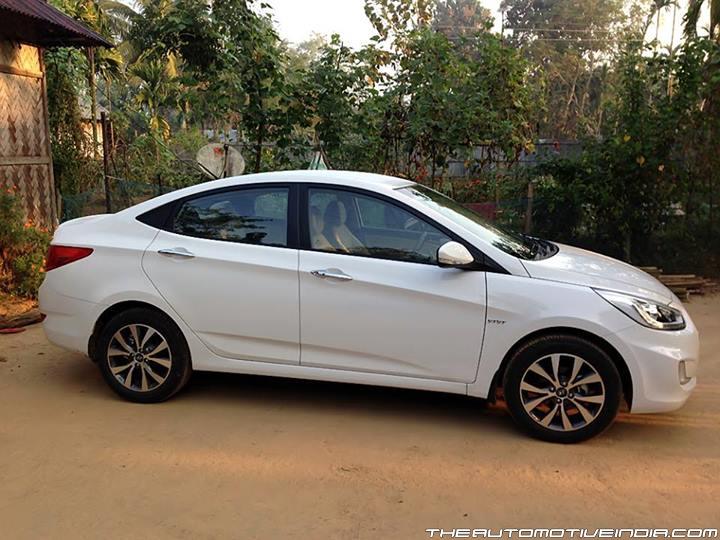 Hyundai Verna White