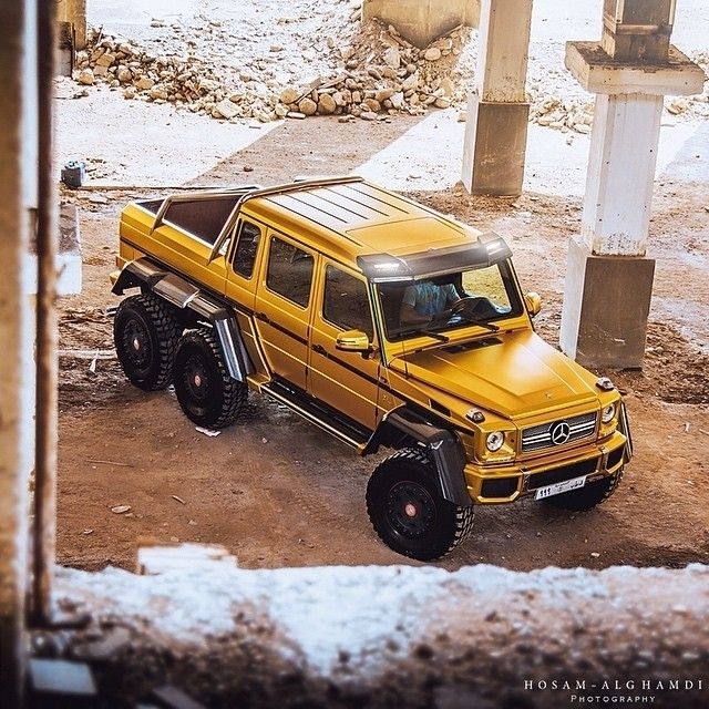 Mercedes Benz 6x6 Gold