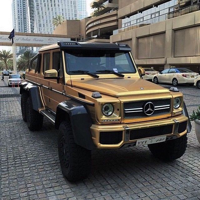 Mercedes Benz 6x6 Gold Mercedes Benz 6x6 Gold