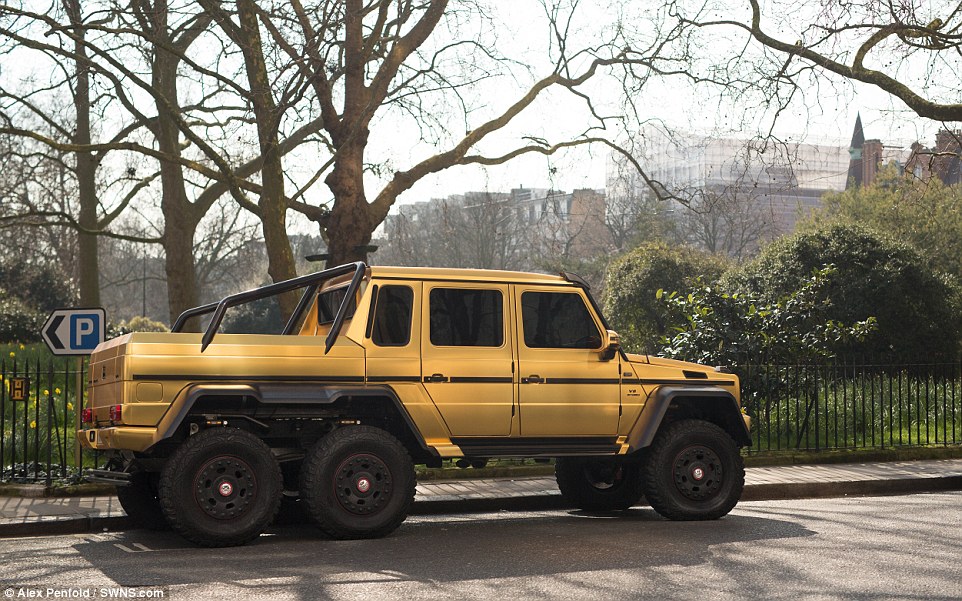 Mercedes Benz 6x6 Gold