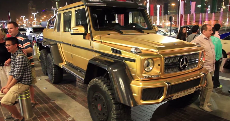 Mercedes Benz 6x6 Gold