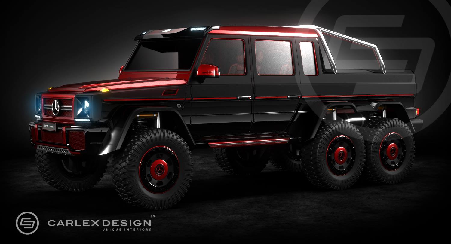 Mercedes Benz 6x6 Gold