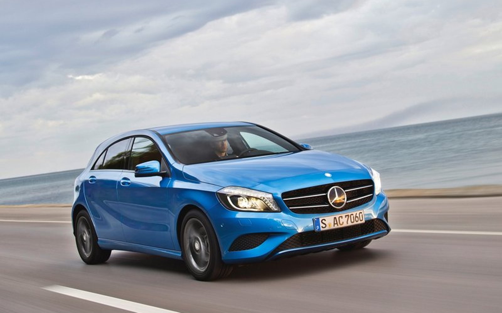 Mercedes Benz A Class Blue