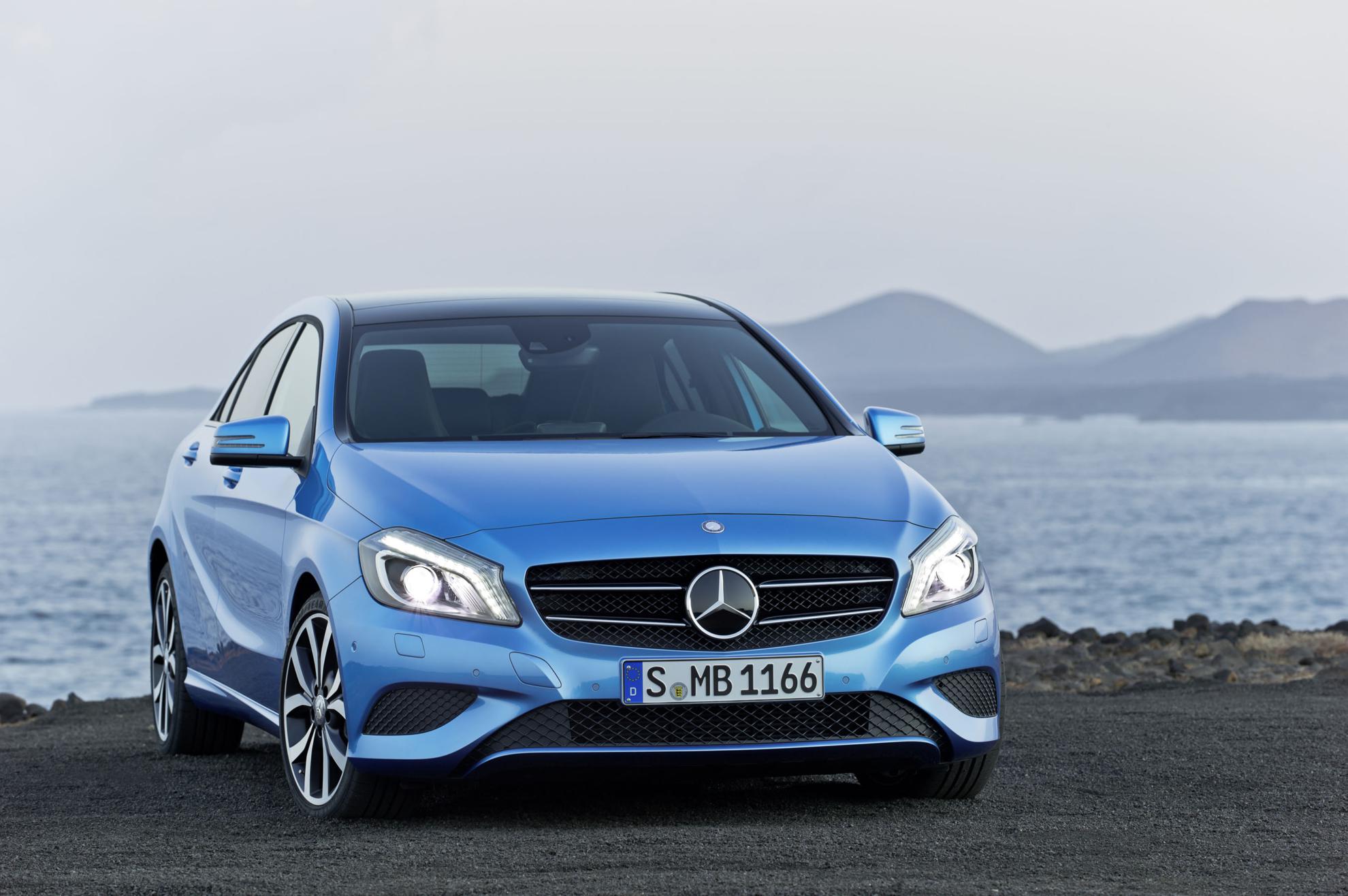 Mercedes Benz A Class Blue