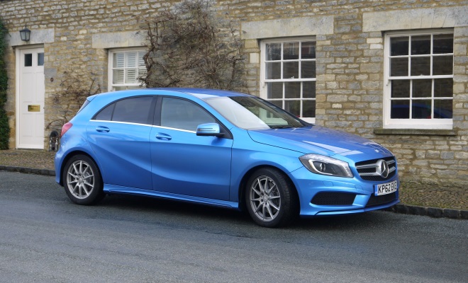 Mercedes Benz A Class Blue