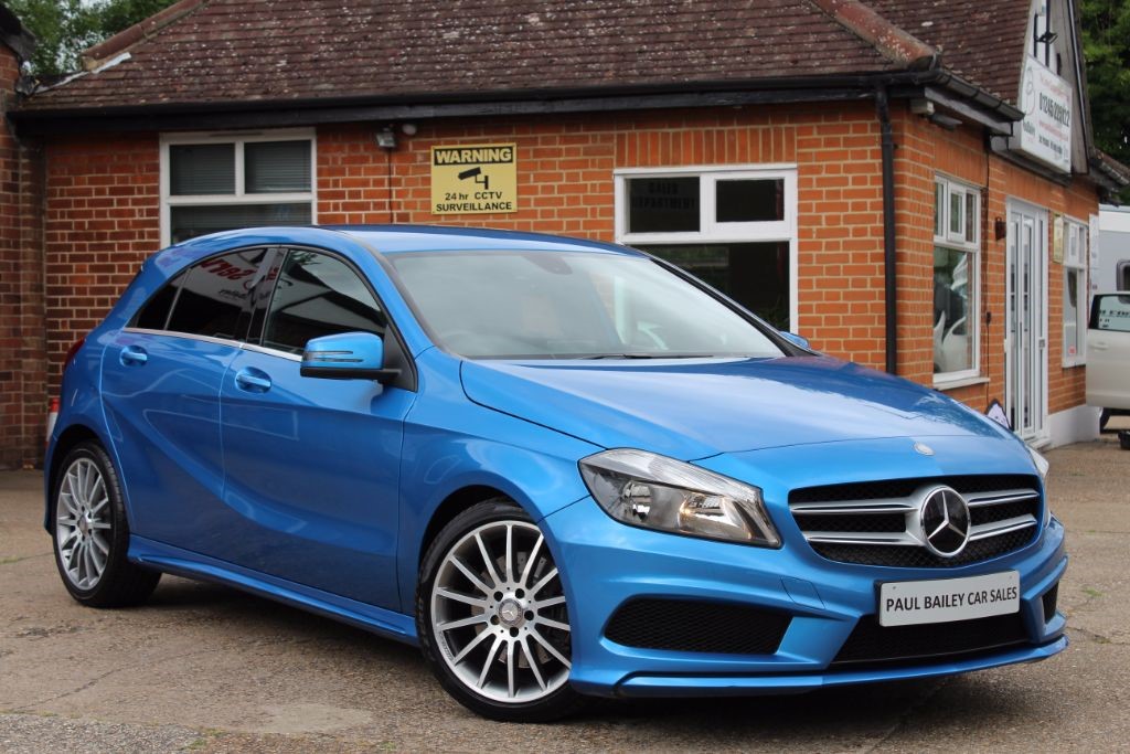 Mercedes Benz A Class Blue