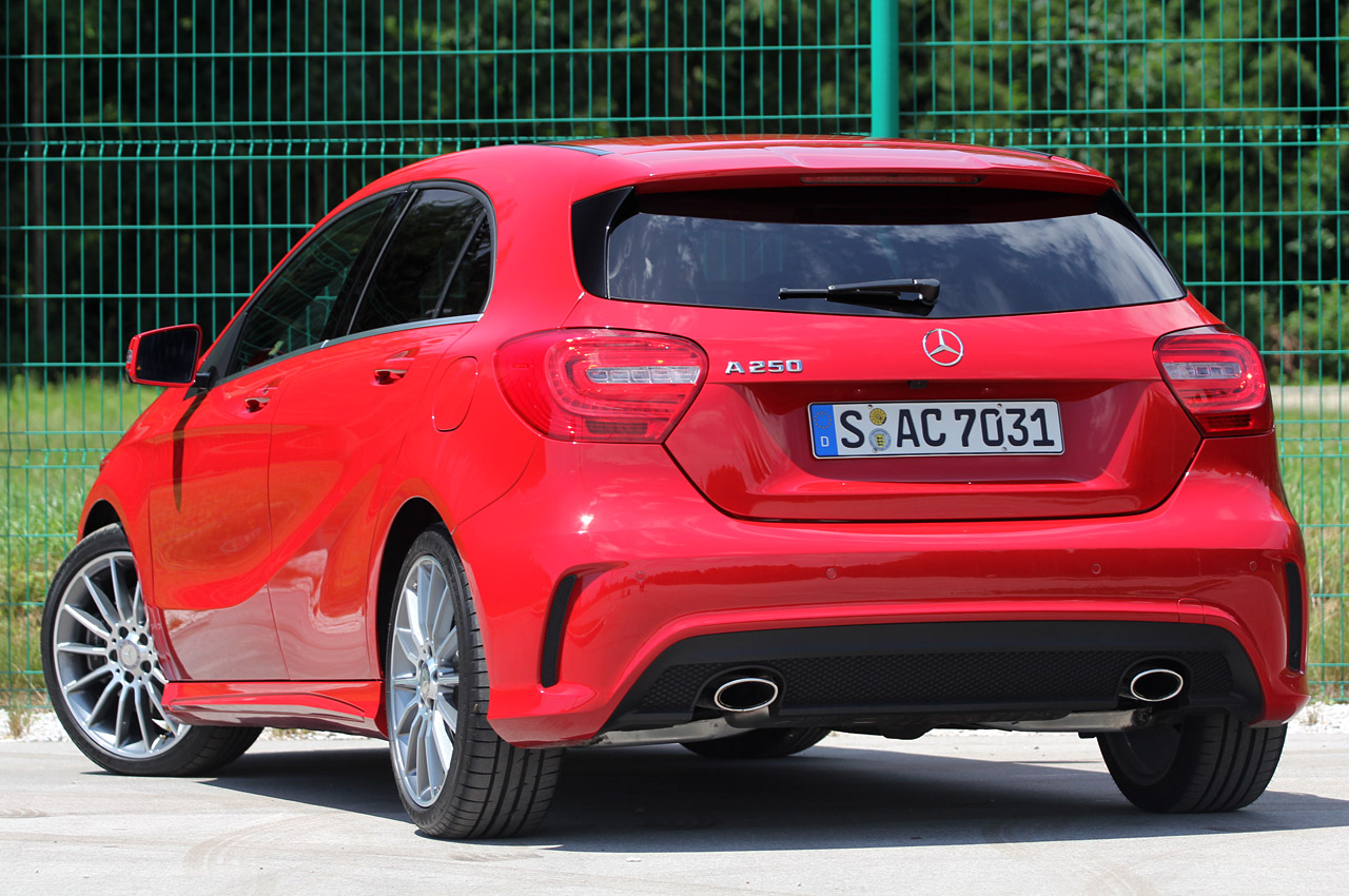 Mercedes Benz A Class Red
