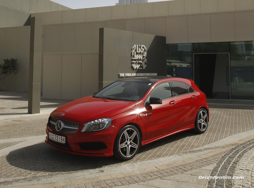 Mercedes Benz A Class Red