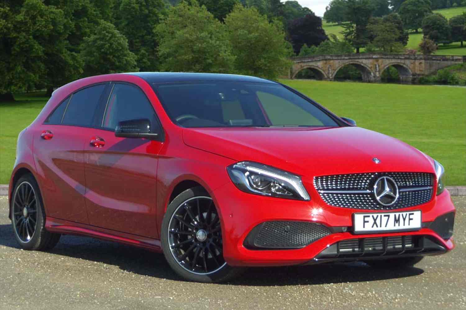 Mercedes Benz A Class Red