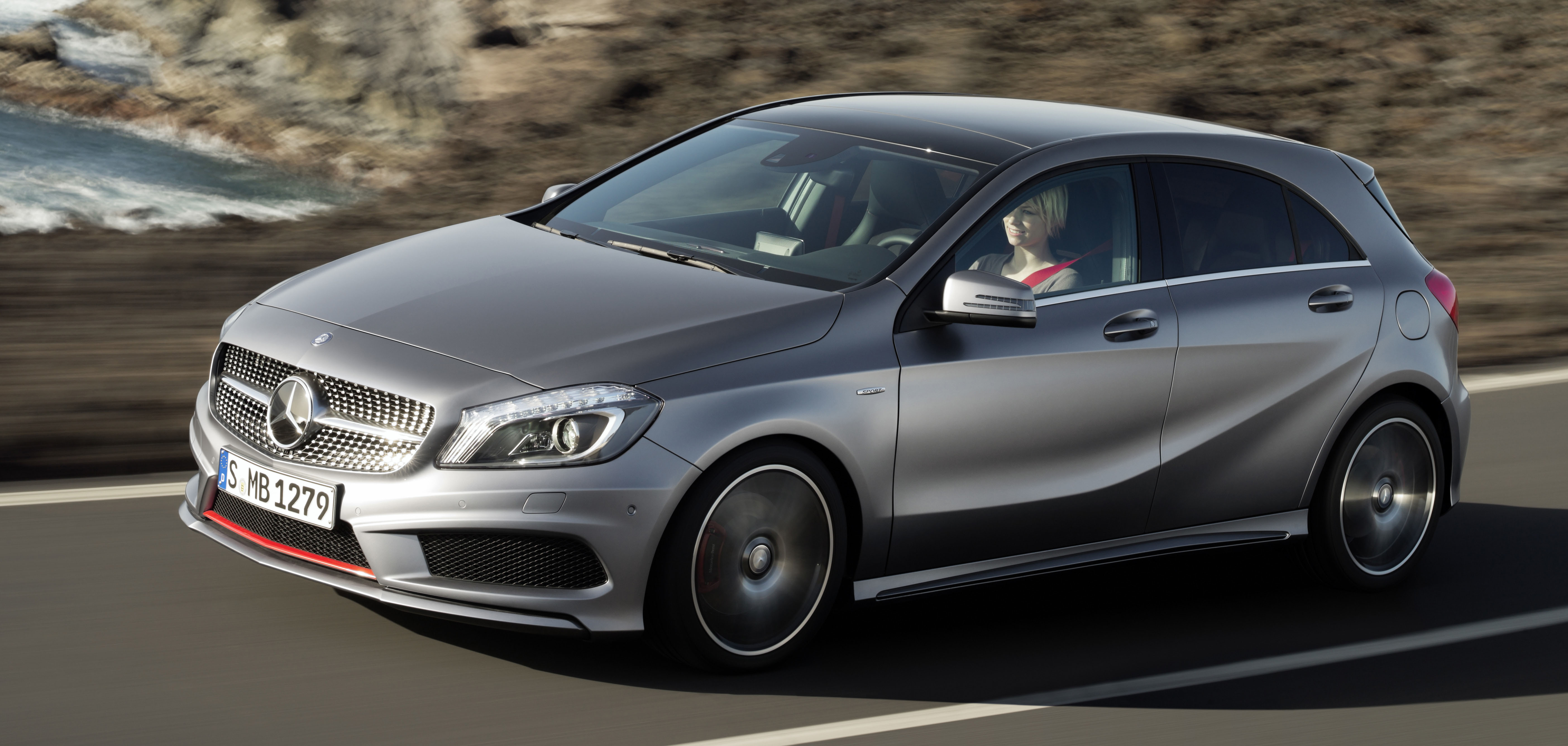 Mercedes Benz A Class Silver