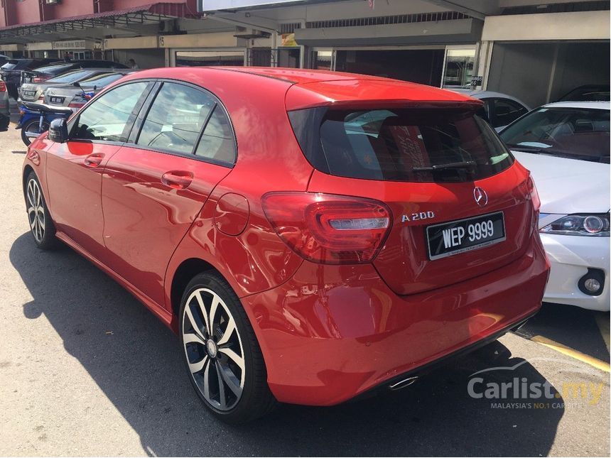 Mercedes Benz A200 Red