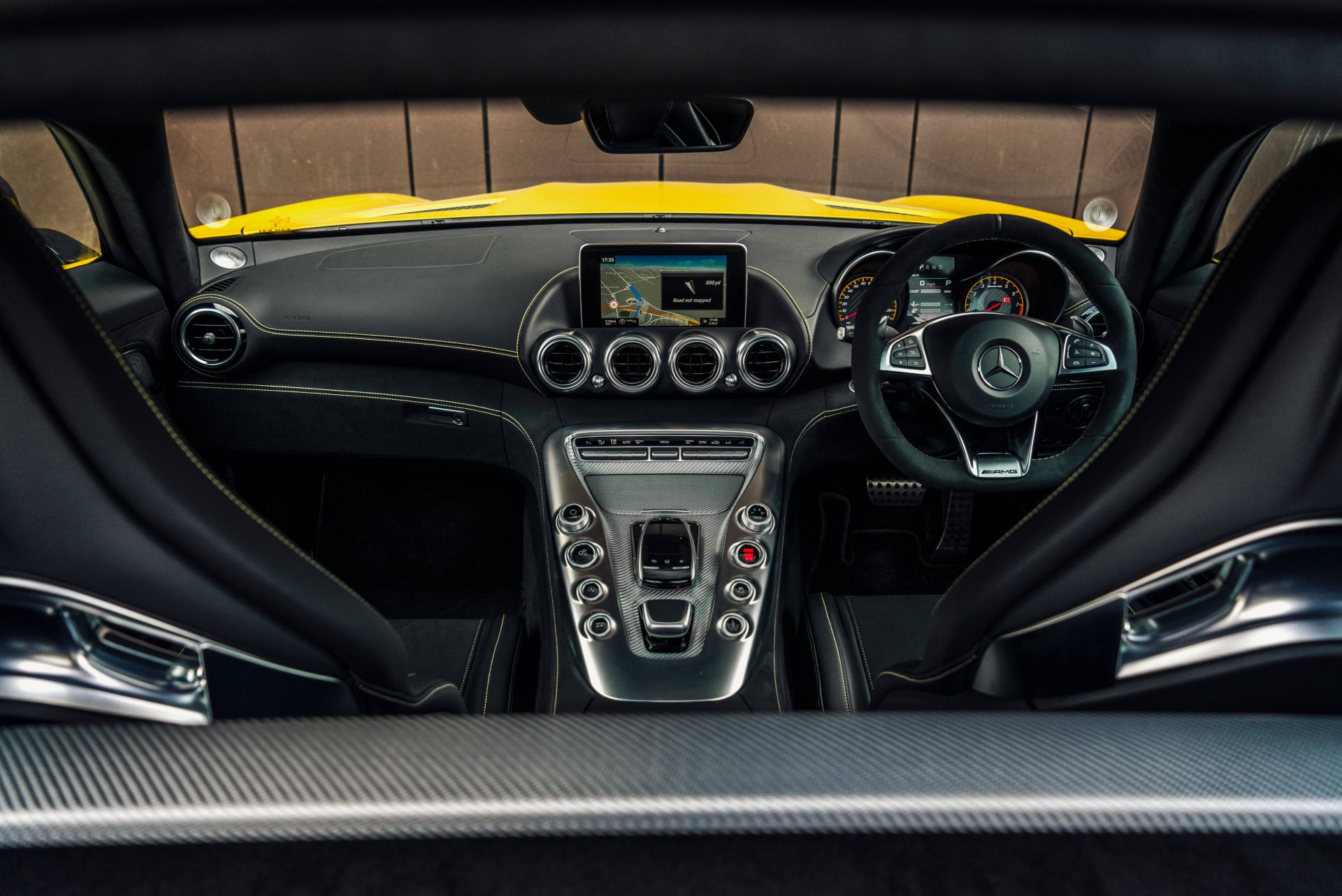 Mercedes Benz Amg Gt Yellow