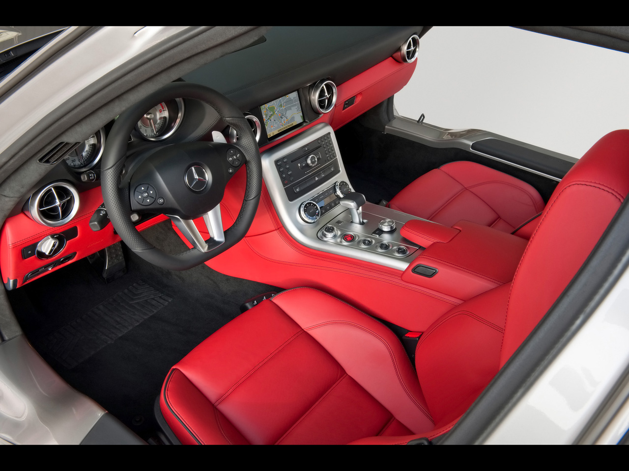 Mercedes Benz Amg Red