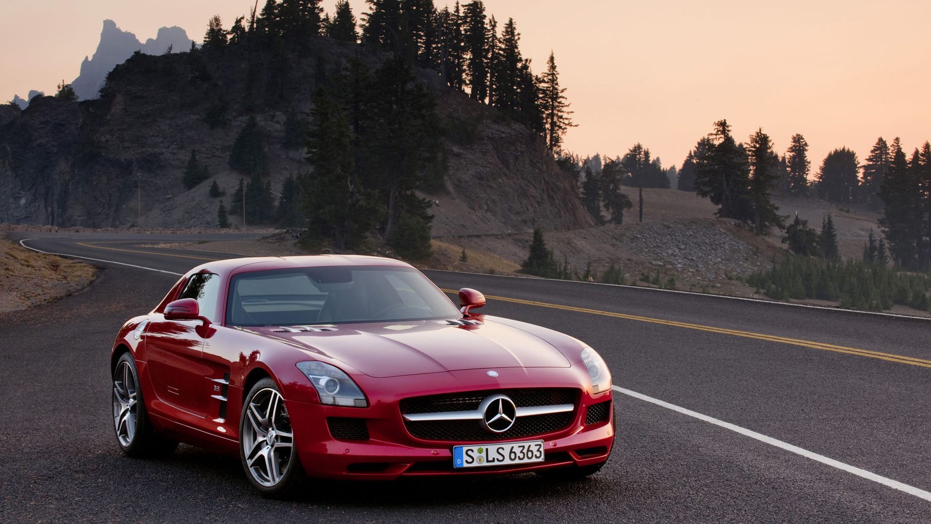 Mercedes Benz Amg Red