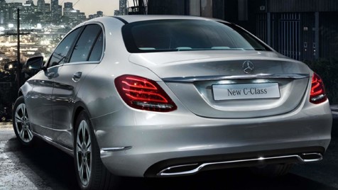 Mercedes Benz C Class Back