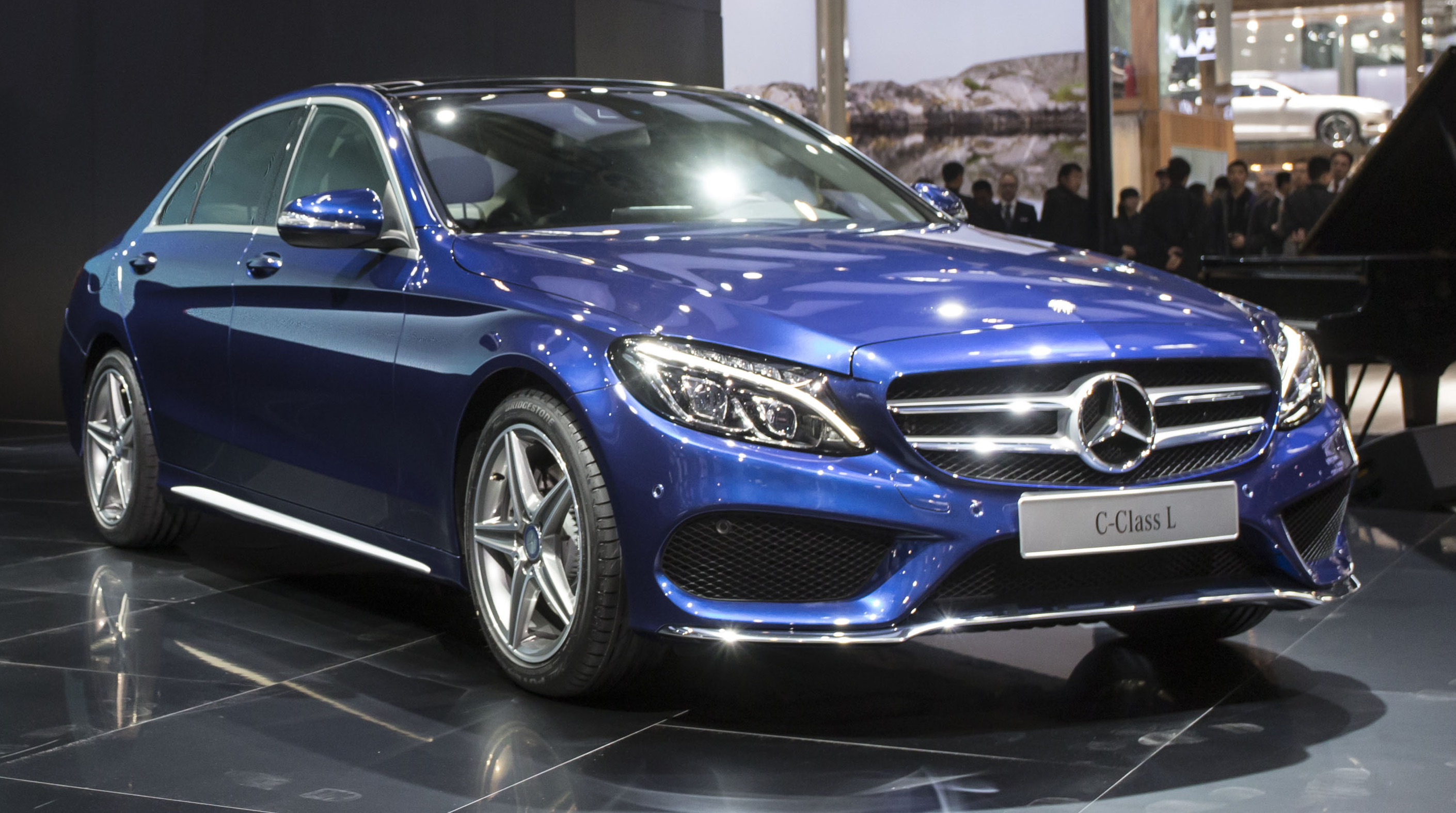 Mercedes Benz C Class Blue
