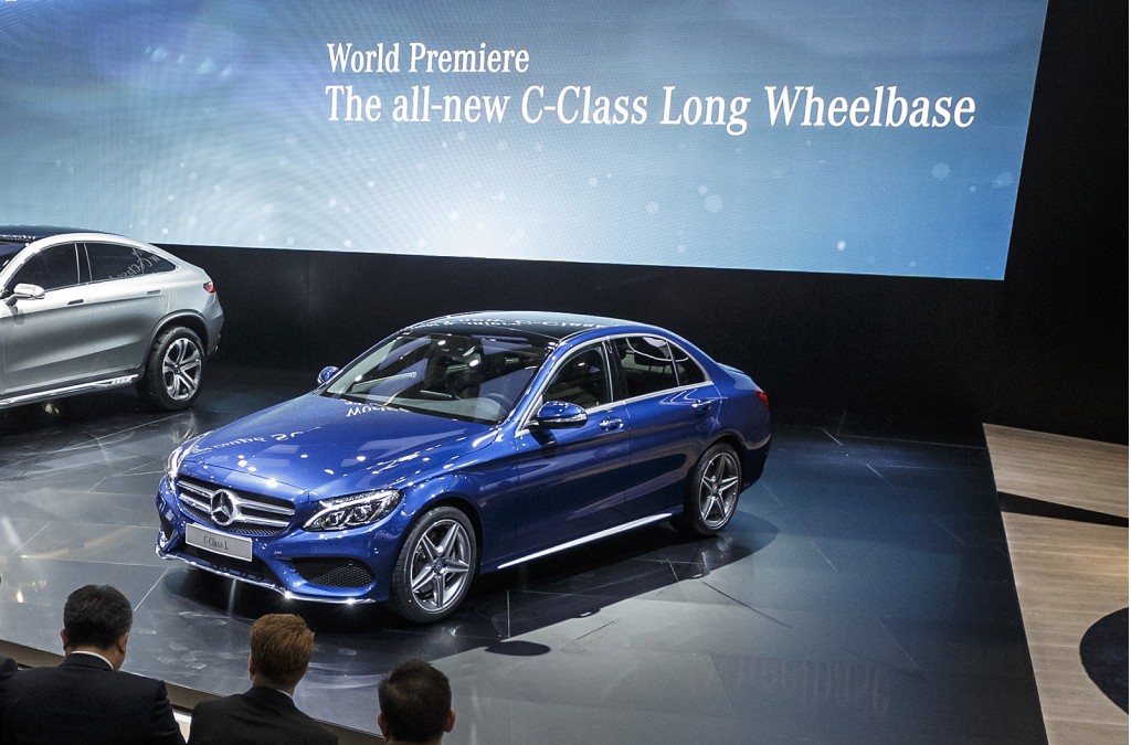 Mercedes Benz C Class Blue