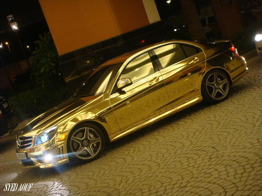 Mercedes Benz C Class Gold