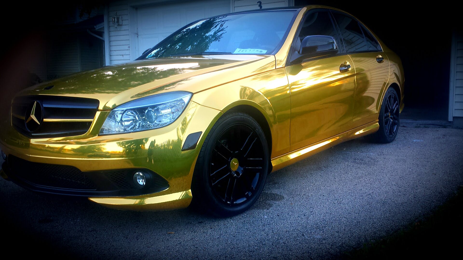 Mercedes Benz C Class Gold