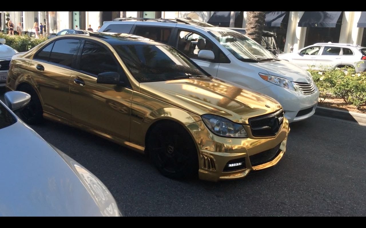 Mercedes Benz C Class Gold