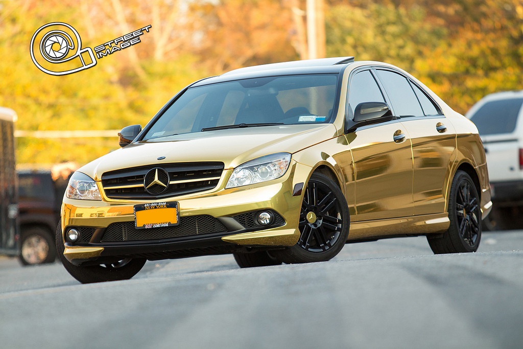 Mercedes Benz C Class Gold