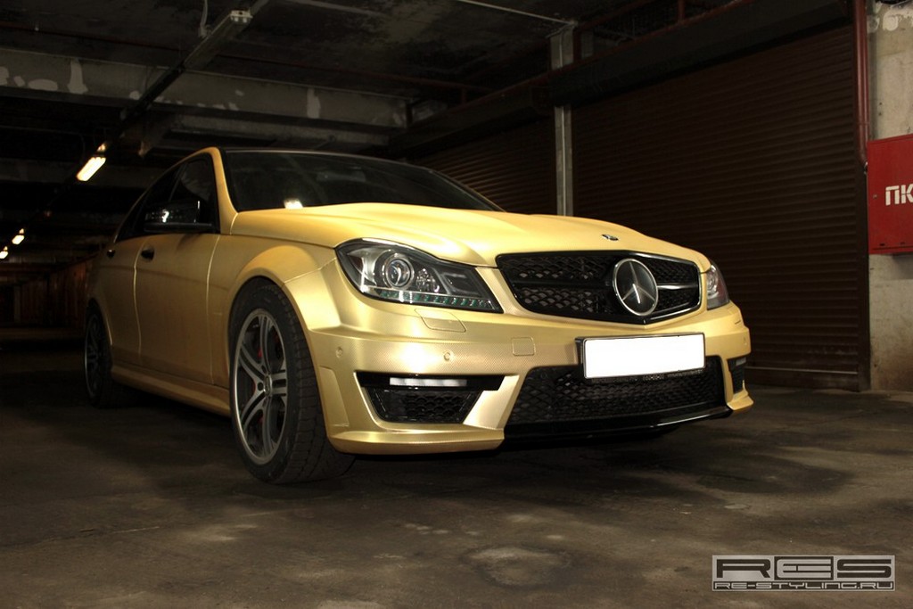 Mercedes Benz C Class Gold