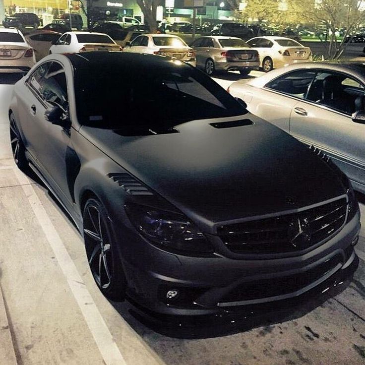 Mercedes Benz C Class Matte Black
