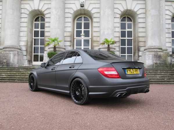 Mercedes Benz C Class Matte Black