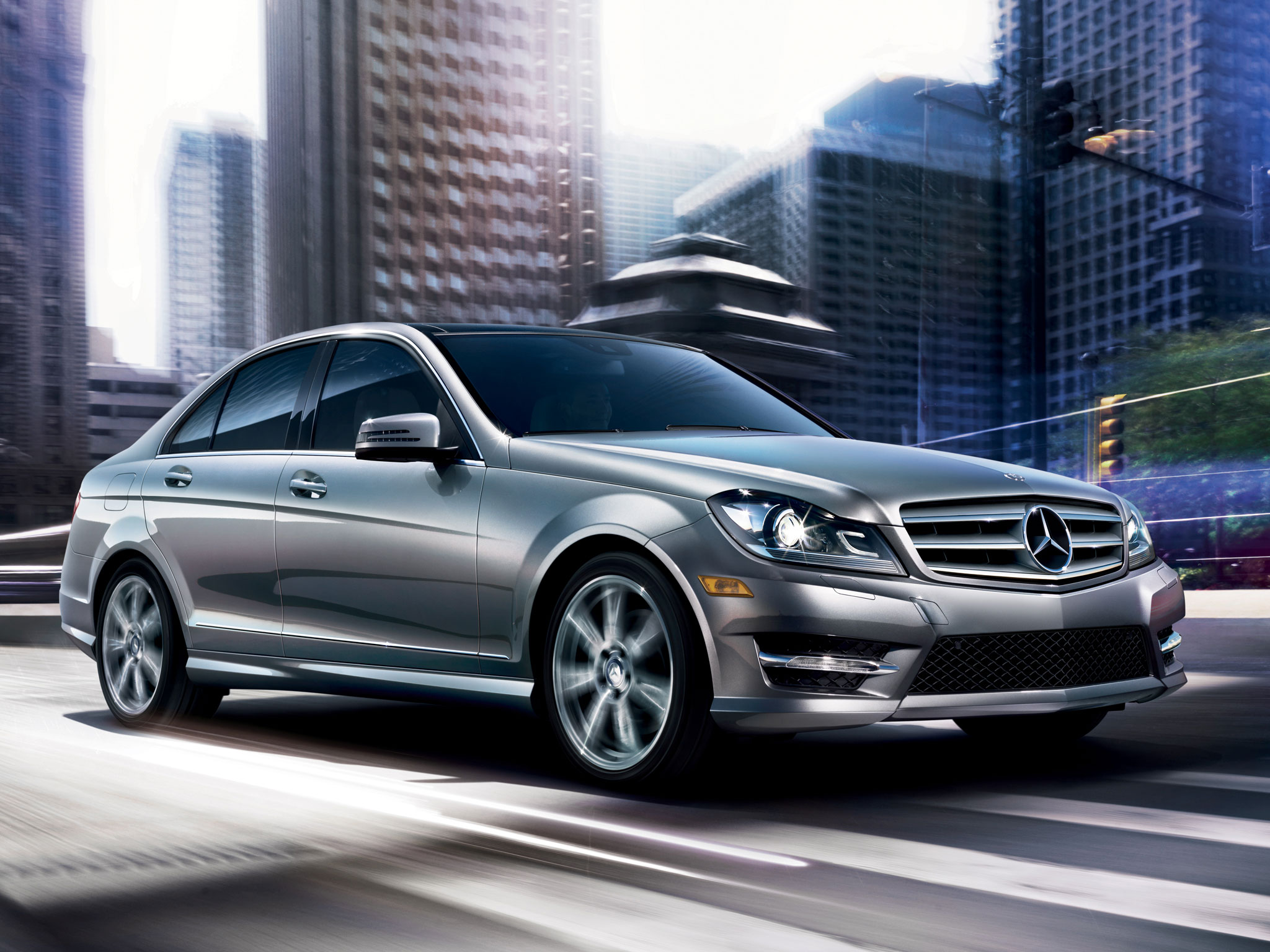 Mercedes Benz C Class Silver